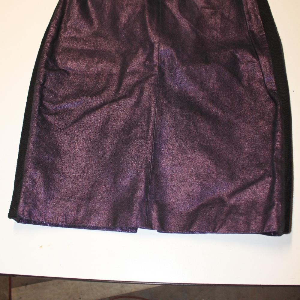 Leather skirt